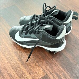 Kids Black and Gray Athletic Shoes
